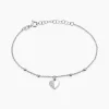 Bracelet Ishane Argent Blanc Oxyde De Zirconium