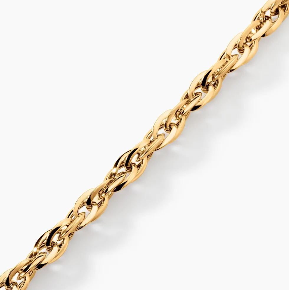 Bracelet Izar Torsadee Or Jaune