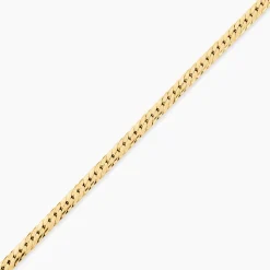 Bracelet Izel Maille Anglaise Or Jaune