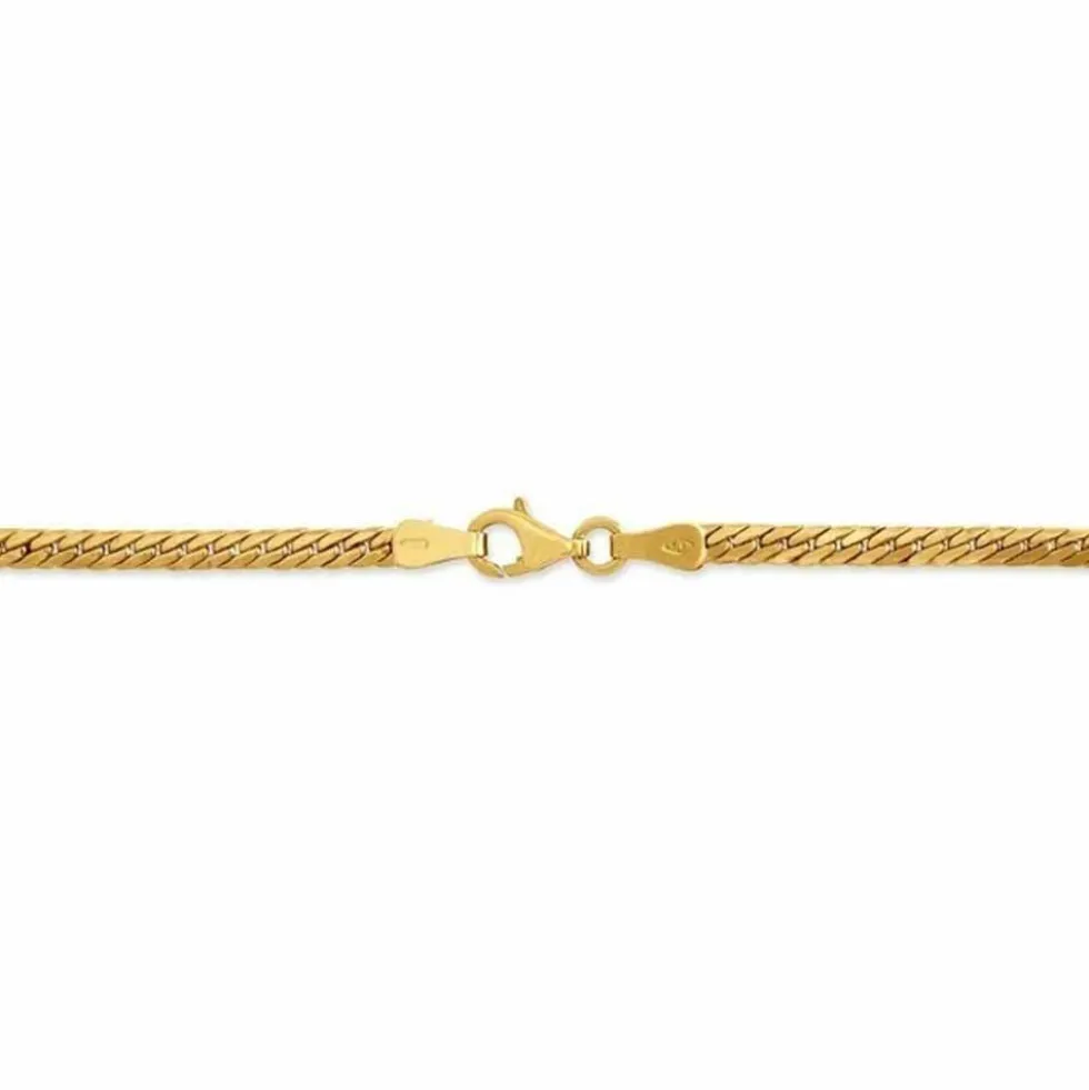 Bracelet Izel Maille Anglaise Or Jaune
