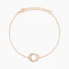 Bracelet Janne Argent Rose Oxyde De Zirconium