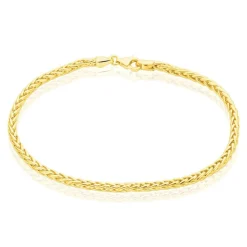 Bracelet Jany Maille Palmier Or Jaune