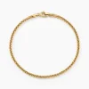 Bracelet Jany Maille Palmier Or Jaune