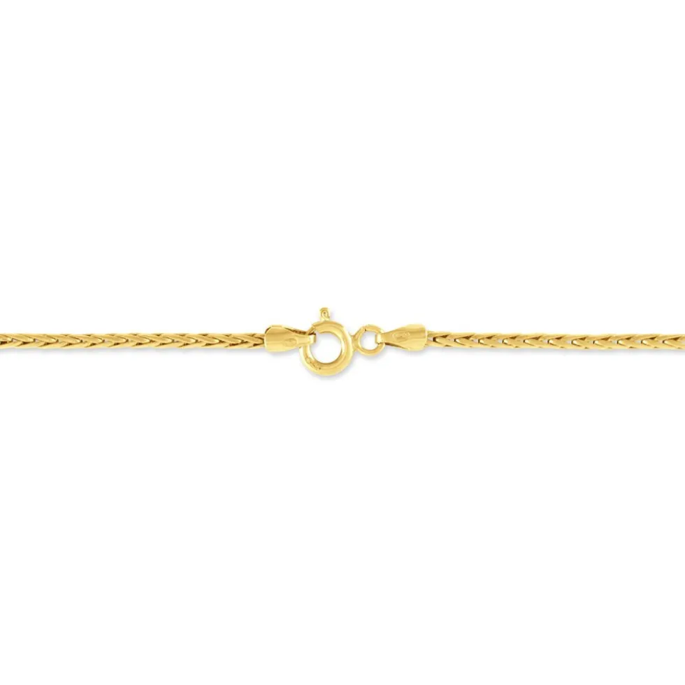 Bracelet Jany Maille Palmier Or Jaune