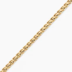 Bracelet Jayna Maille Palmier Or Jaune