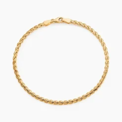 Bracelet Jayna Maille Palmier Or Jaune