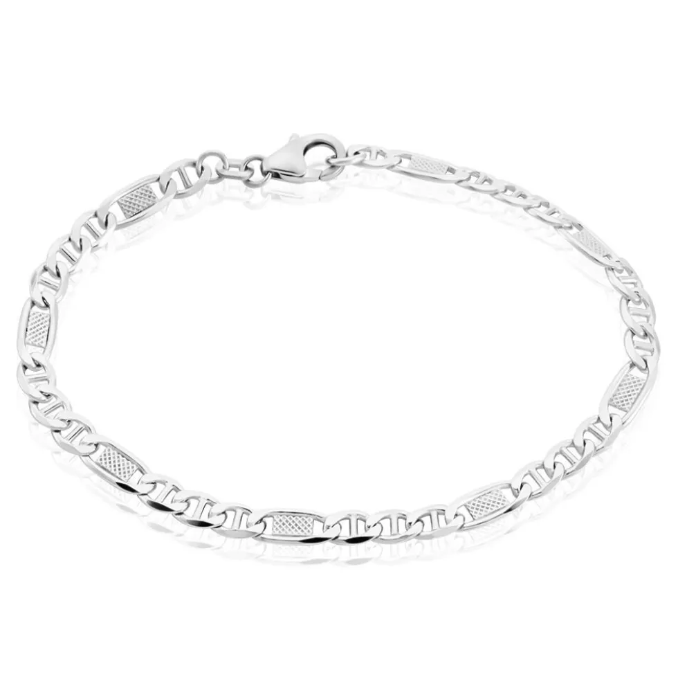 Bracelet Jeremi Argent Blanc