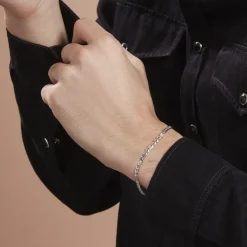 Bracelet Jeremi Argent Blanc