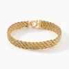 Bracelet Jerry Maille Corde Or Jaune