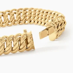 Bracelet Jimmy Maille Americaine Or Jaune