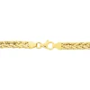 Bracelet Jolien Maille Spiga Or Jaune