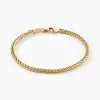 Bracelet Jolien Maille Spiga Or Jaune