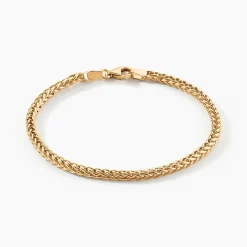 Bracelet Jolien Maille Spiga Or Jaune
