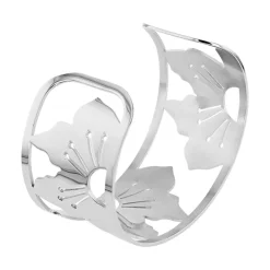 Bracelet Jonc Acier Blanc