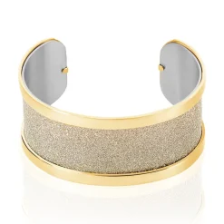 Bracelet Jonc Acier Jaune