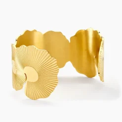 Bracelet Jonc Acier Jaune