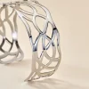 Bracelet Jonc Aelis Acier Blanc