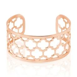 Bracelet Jonc Azemia Acier Rose