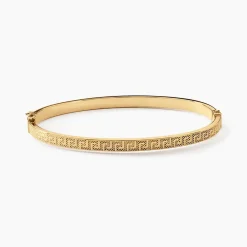Bracelet Jonc Capucina Grec Or Jaune