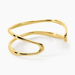 Bracelet Jonc Cherish Acier Jaune
