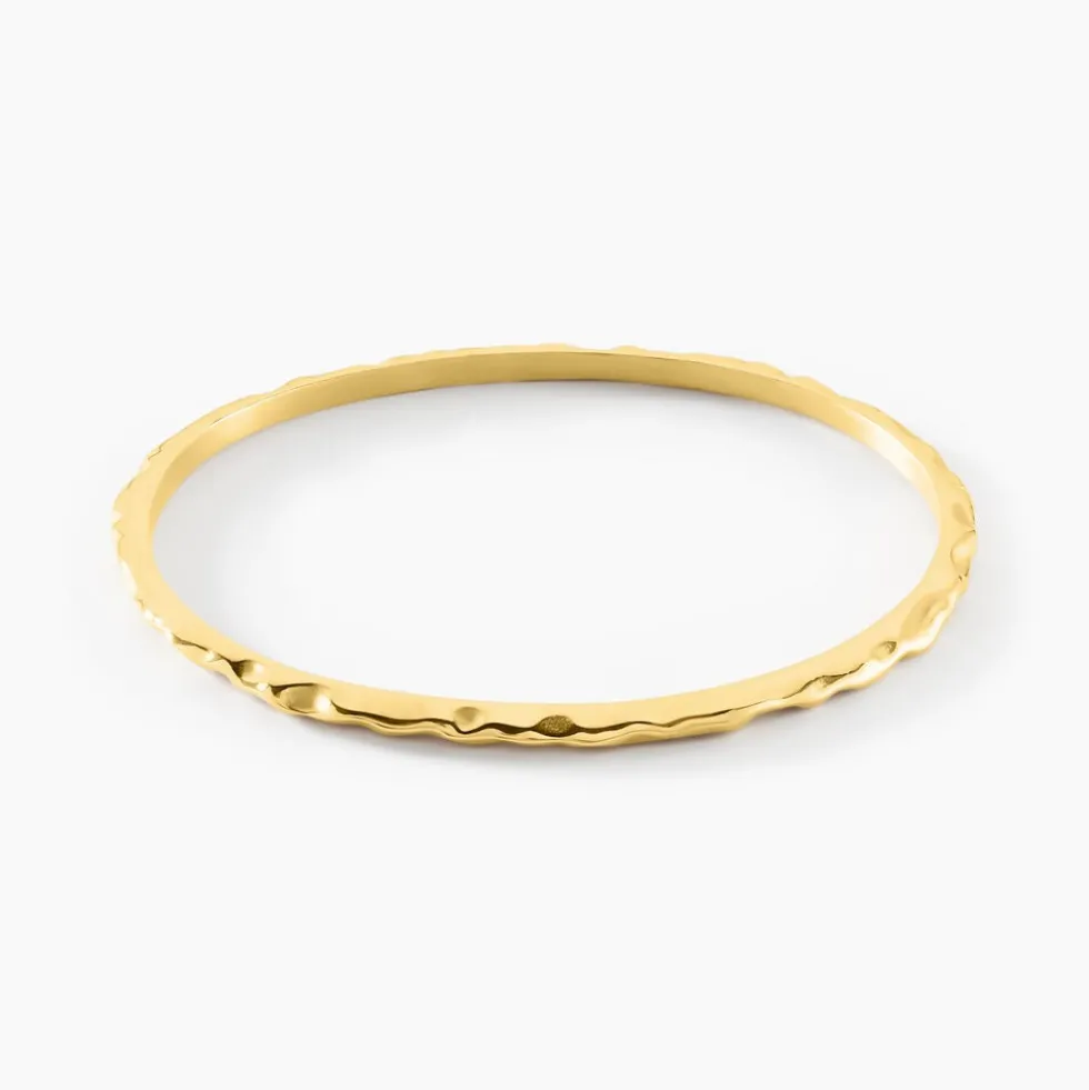 Bracelet Jonc Coimbra Acier Jaune
