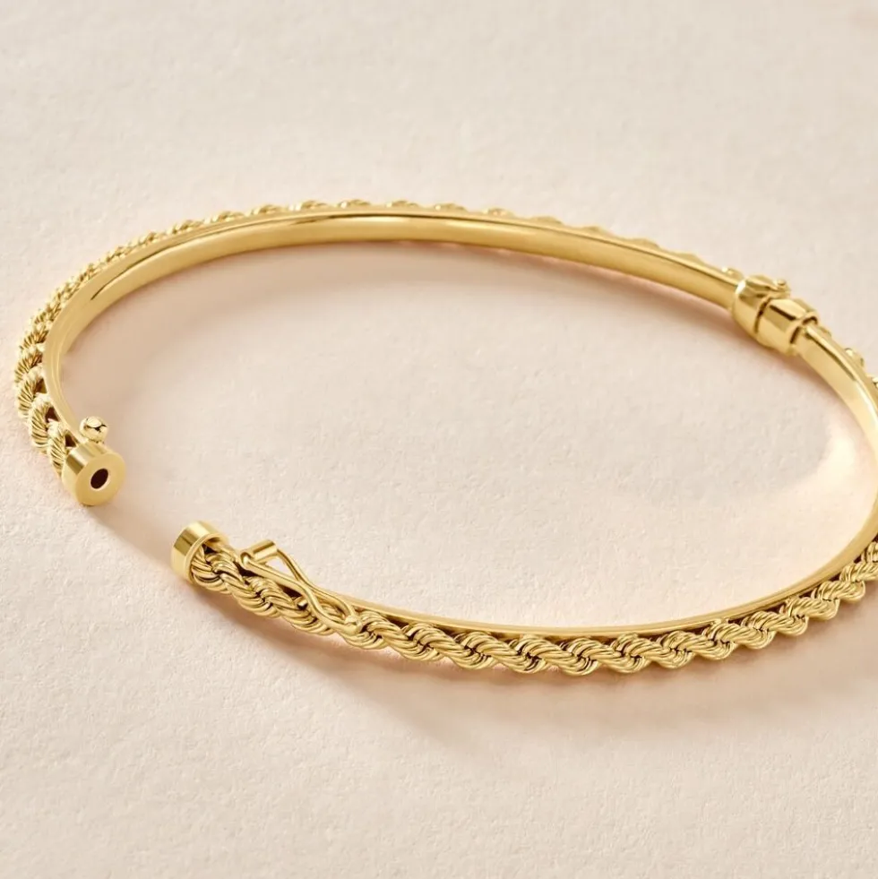 Bracelet Jonc Cordelia Or Jaune