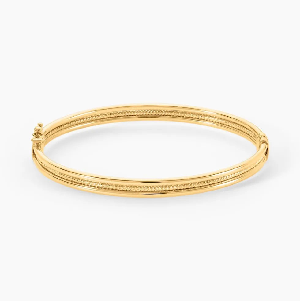 Bracelet Jonc Dionysios Or Jaune