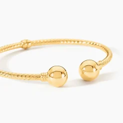Bracelet Jonc Eleazar Or Jaune
