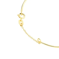 Bracelet Jonc Ida Coeur Or Jaune