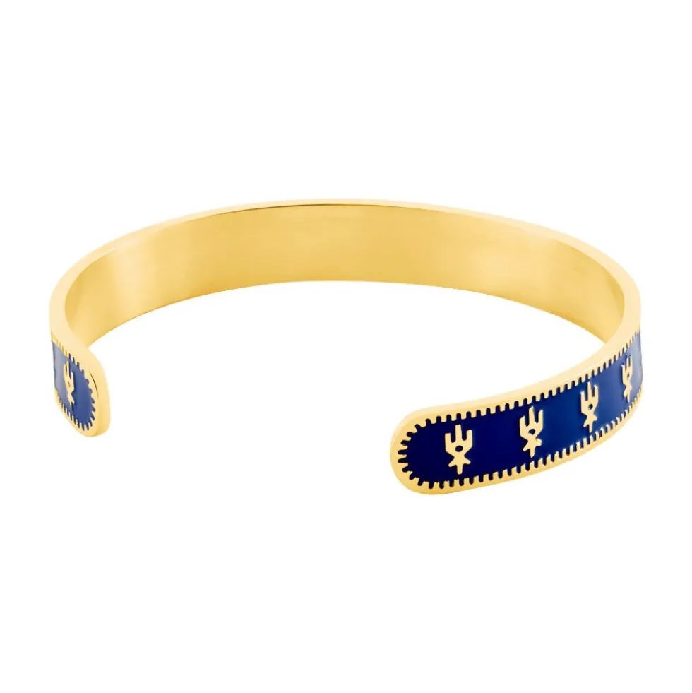 Bracelet Jonc Imagine Marion Acier Jaune