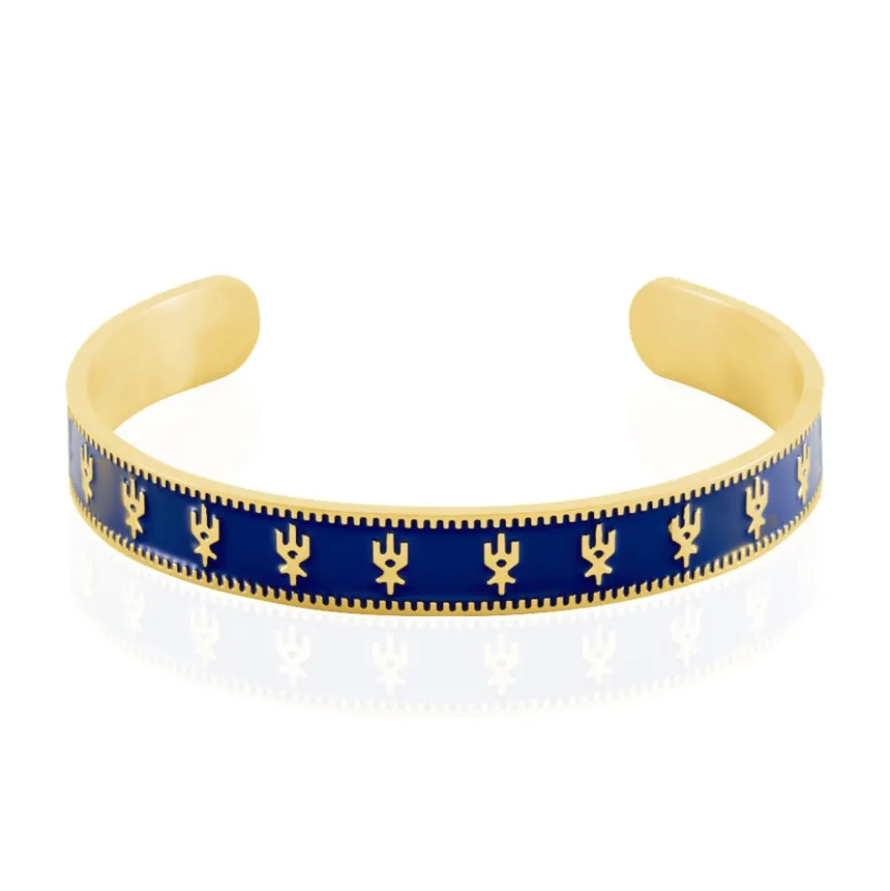 Bracelet Jonc Imagine Marion Acier Jaune