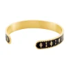 Bracelet Jonc Imagine Murielle Acier Jaune