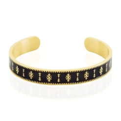 Bracelet Jonc Imagine Murielle Acier Jaune