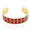 Bracelet Jonc Imagine Solene Acier Jaune