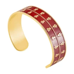 Bracelet Jonc Imagine Solene Acier Jaune