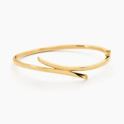 Bracelet Jonc Loise Flexible Or Jaune