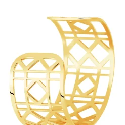 Bracelet Jonc Luyanna Acier Jaune