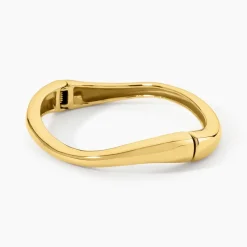 Bracelet Jonc Mamamia Acier Jaune