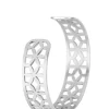 Bracelet Jonc Milda Acier Blanc