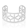 Bracelet Jonc Milda Acier Blanc