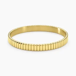 Bracelet Jonc Mira Acier Jaune
