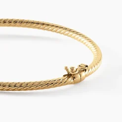 Bracelet Jonc Moussaillon Or Jaune
