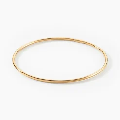 Bracelet Jonc Xylina Fil Rond Lisse Or Jaune