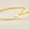 Bracelet Jonc Yuriy Fil Flexible Or Jaune