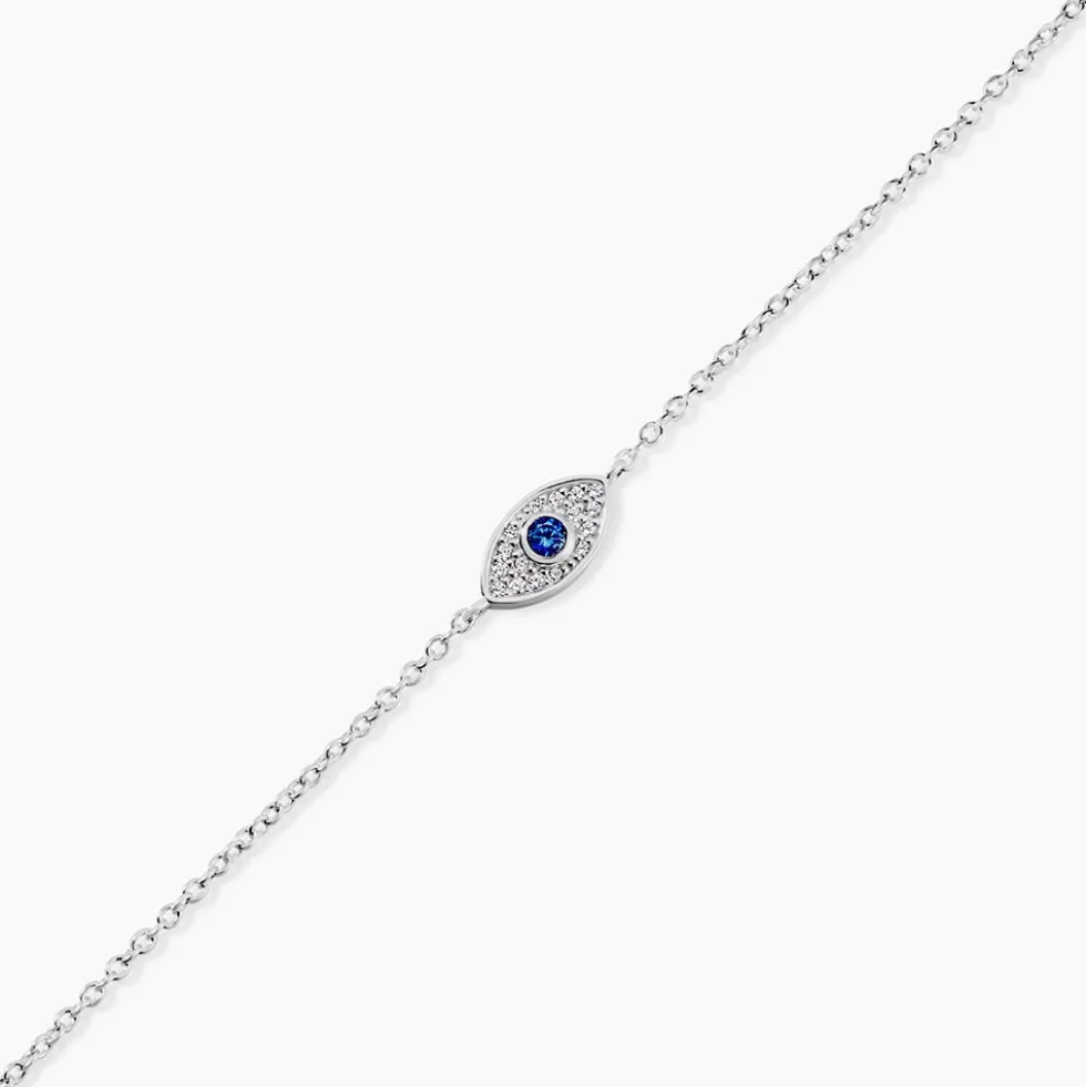 Bracelet Josue Argent Blanc Oxyde De Zirconium