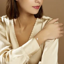Bracelet Josue Argent Blanc Oxyde De Zirconium