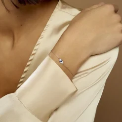 Bracelet Josue Argent Blanc Oxyde De Zirconium