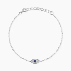 Bracelet Josue Argent Blanc Oxyde De Zirconium