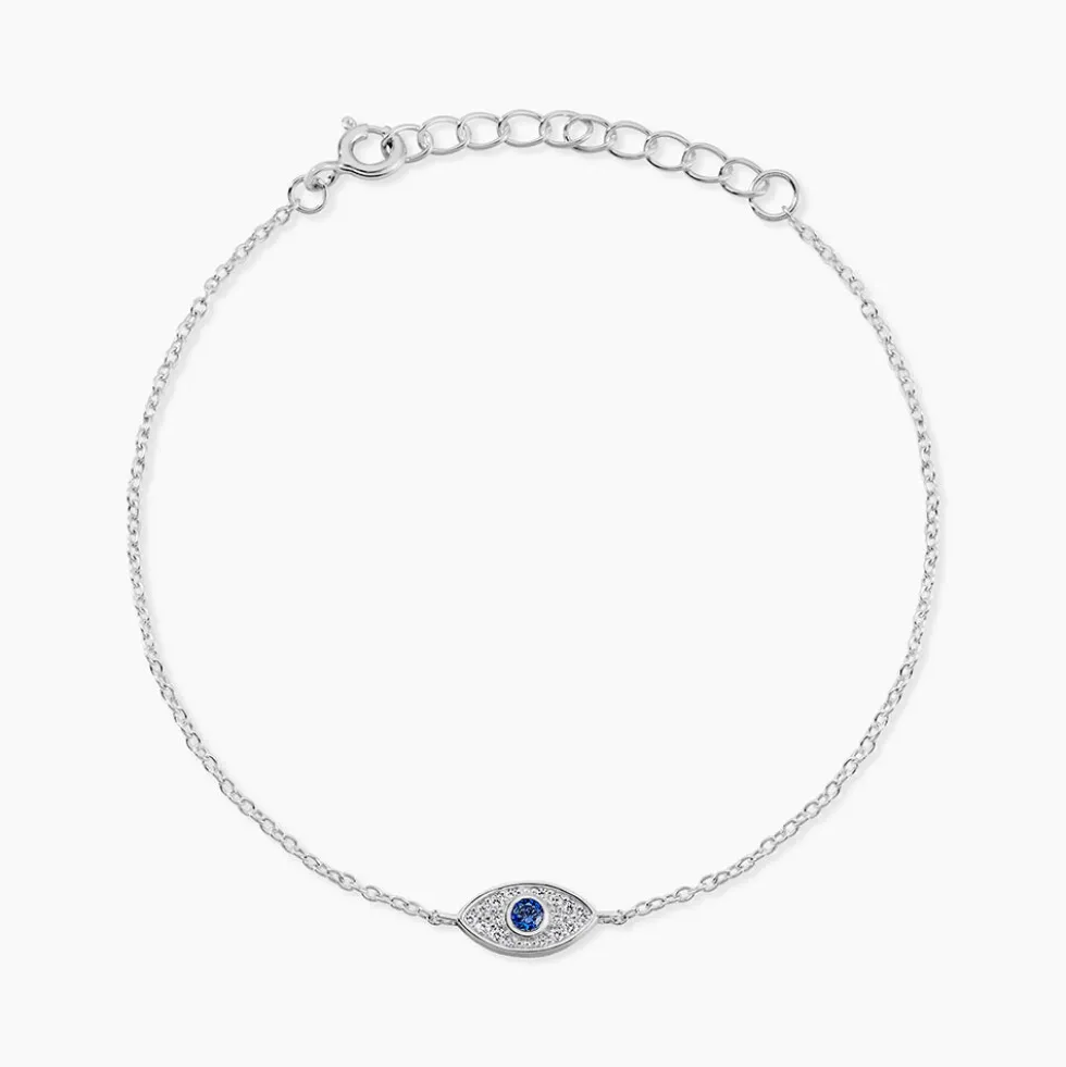 Bracelet Josue Argent Blanc Oxyde De Zirconium