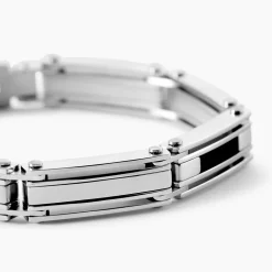Bracelet Jourdan Acier Blanc